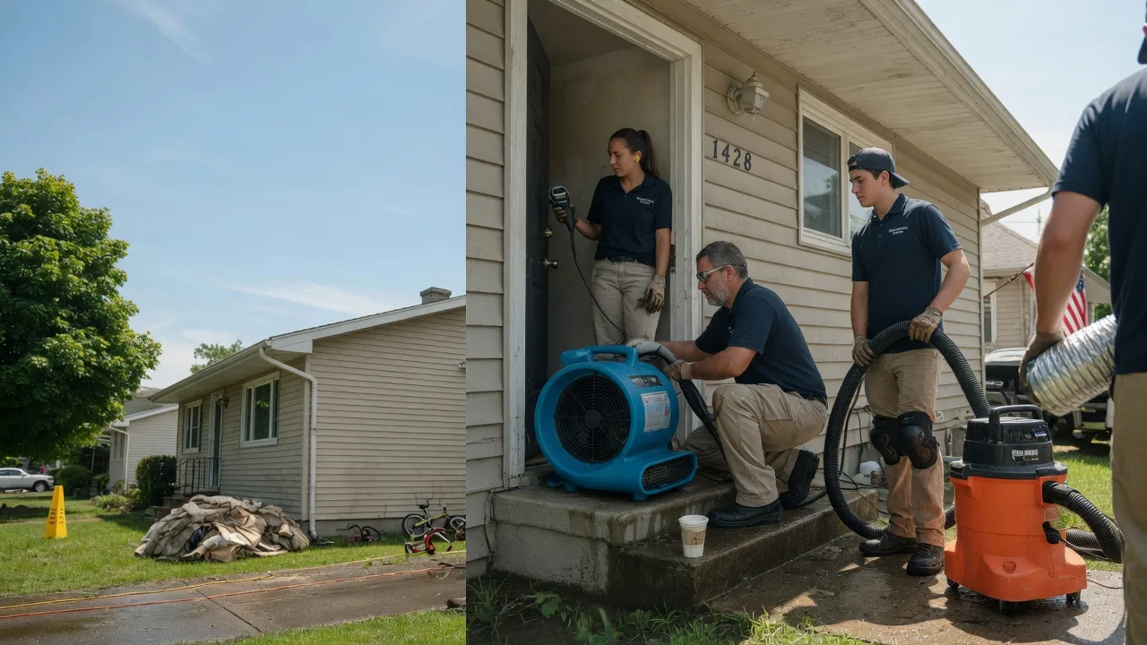 Water Damage Restoration in Chestnut, IL near me